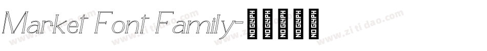 Market Font Family字体转换